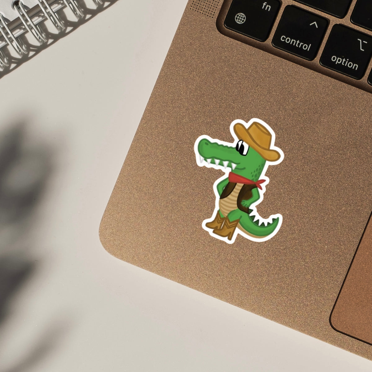 Alligator cowboy - Sticker